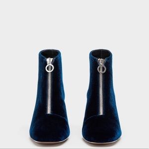 Greenish blue Zara heels